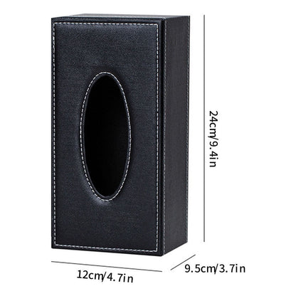 Cagnkofi Tissue Box Cover Rectangular, PU Leather Tissue Box Holder for Kleenex, Napkin, Tissue Box Cover V1189-WXFWAL-20260319-00134