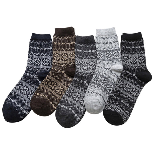 YESIMOLA Socks Womens Wool Socks Warm Thick Winter Warm Boots Cozy Cabin Crew Ladies Socks 5 Pack Socks for V1189-WXFWAL-20260319-00143