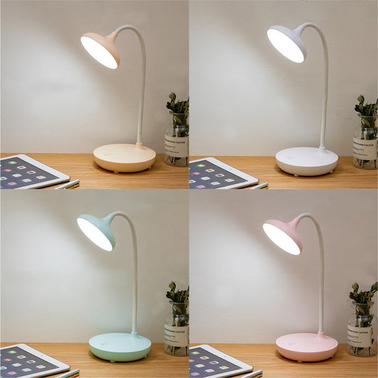 LED Desk Lamp with USB Ports,Touch Desk Lamps for Home Office with 3 Brightness Desk Light with Small Night V1189-WXFWAL-20260319-00146