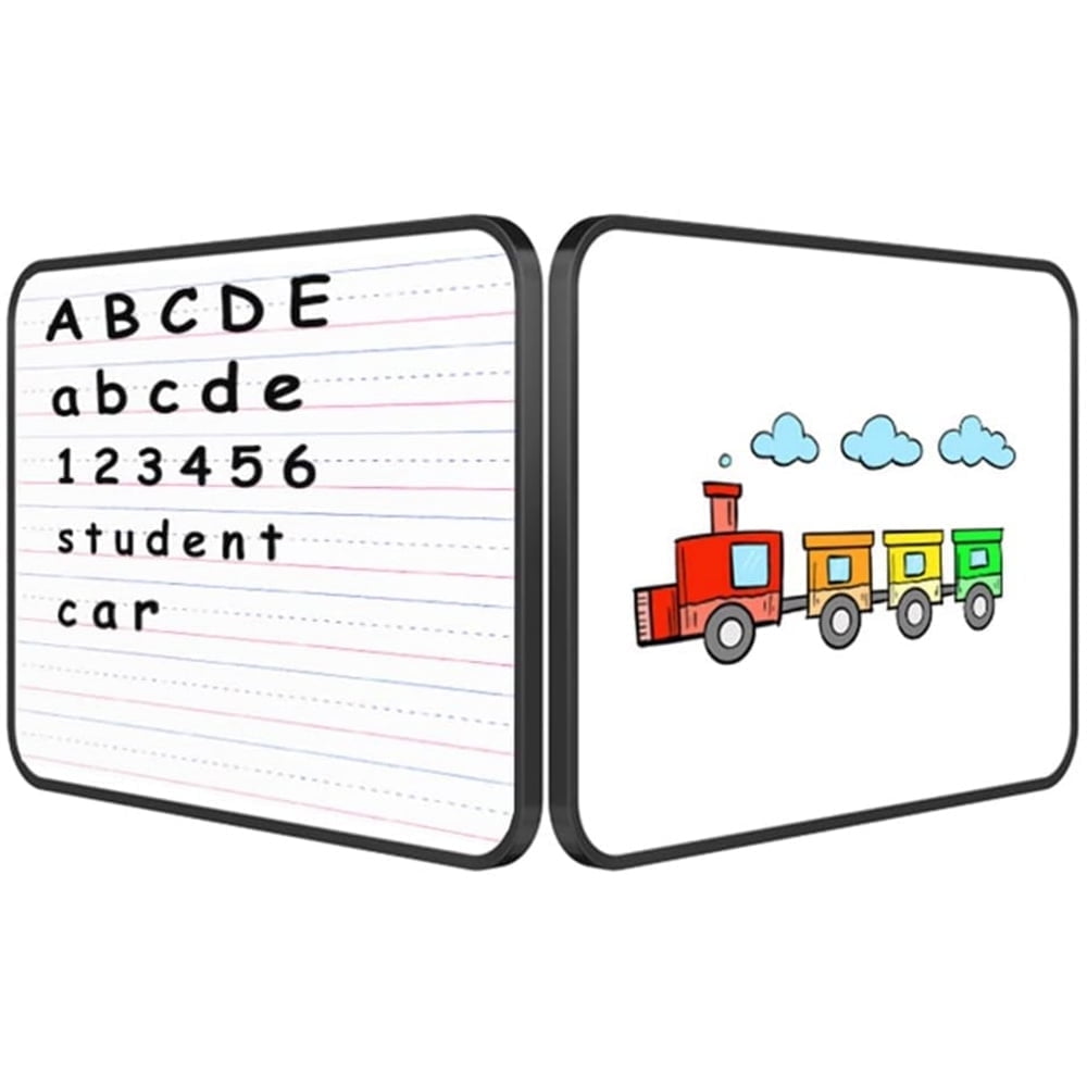2Pcs Double-Sided Dry Erase White Board,Magnetic Small Whiteboard with Lines and Blank Surface,Portable V1189-WXFWAL-20260319-00155