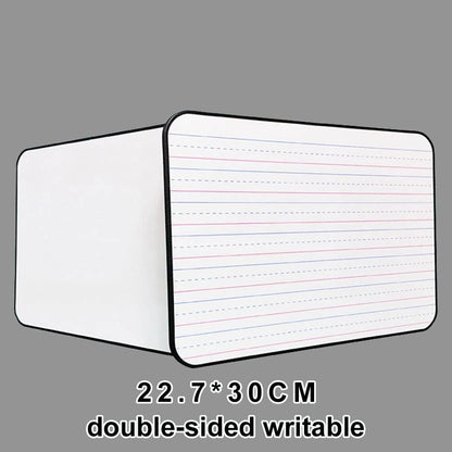 2Pcs Double-Sided Dry Erase White Board,Magnetic Small Whiteboard with Lines and Blank Surface,Portable V1189-WXFWAL-20260319-00155