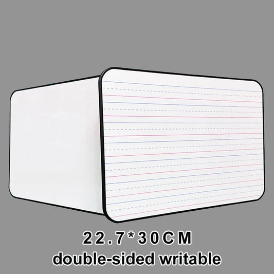 2Pcs Double-Sided Dry Erase White Board,Magnetic Small Whiteboard with Lines and Blank Surface,Portable V1189-WXFWAL-20260319-00155