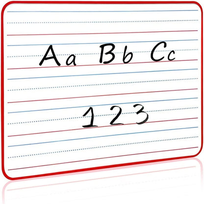 2Pcs Double-Sided Dry Erase White Board,Magnetic Small Whiteboard with Lines and Blank Surface,Portable V1189-WXFWAL-20260319-00155