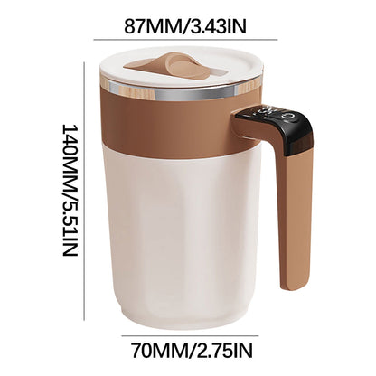 400 ML self stirring coffee mug self heating coffee Cup Fully Automatic Rechargeable Magnetic Mixing Cup with V1189-WXFWAL-20260319-00161