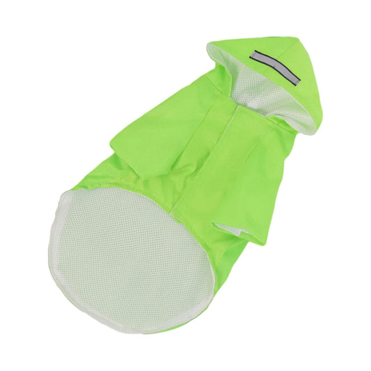 Travelwant Waterproof Reflective Dog Raincoat- Adjustable Pet Jacket, Lightweight Dog Hooded Slicker Poncho V1189-WXFWAL-20260319-00174