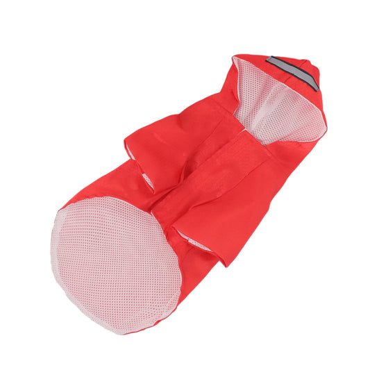 Travelwant Waterproof Reflective Dog Raincoat- Adjustable Pet Jacket, Lightweight Dog Hooded Slicker Poncho V1189-WXFWAL-20260319-00178