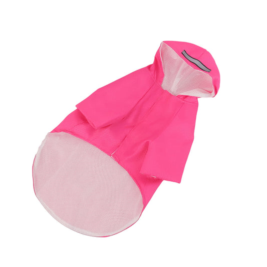 Travelwant Waterproof Reflective Dog Raincoat- Adjustable Pet Jacket, Lightweight Dog Hooded Slicker Poncho V1189-WXFWAL-20260319-00179