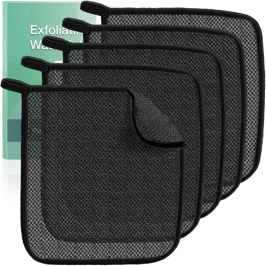 Exfoliating Washcloths,African Exfoliating Net,Reusable African Net Sponge,8.7x10.2In Beige Mutilfunction V1189-WXFWAL-20260319-00188