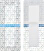 14 PCS Long Waterproof Bandage - 4x12" Knee, Hip Surgery Recovery, Shower Protector, Surgical Incision V1189-WXFWAL-20260319-00196