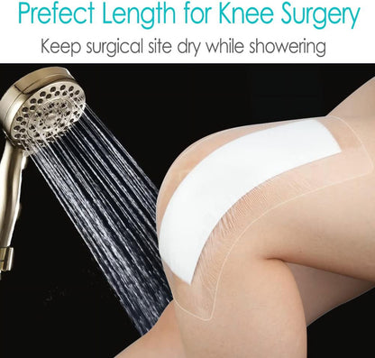 14 PCS Long Waterproof Bandage - 4x12" Knee, Hip Surgery Recovery, Shower Protector, Surgical Incision V1189-WXFWAL-20260319-00196