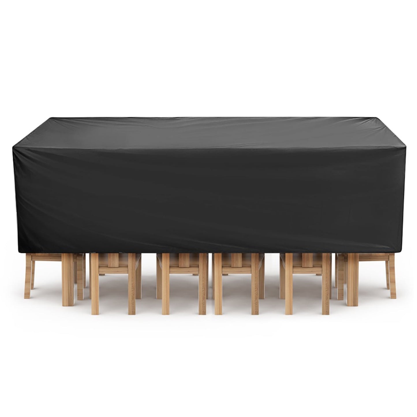 Rectangular Patio Table Cover Heavy Duty Waterproof Outdoor Furniture Set Cover 106" x 71" x 35" V1189-WXFWAL-20260319-00260