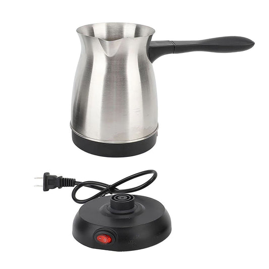 Coffee Maker, Turkish Electric Coffee Maker Machine, Stainless Steel Electric Coffee Pot for Delicious V1189-WXFWAL-20260319-00268