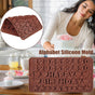 Mini Silicone Molds, Number Molds, Happy Birthday Mold for Baking Biscuits, Cookie, Candy, Chocolate 1-Brown V1189-WXFWAL-20260319-00299
