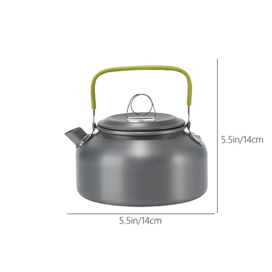 Camping Kettle, Stainless Steel Teapot, Whistling Water Kettle, Camping Picnic Stove Top, Portable Campfires V1189-WXFWAL-20260319-00355