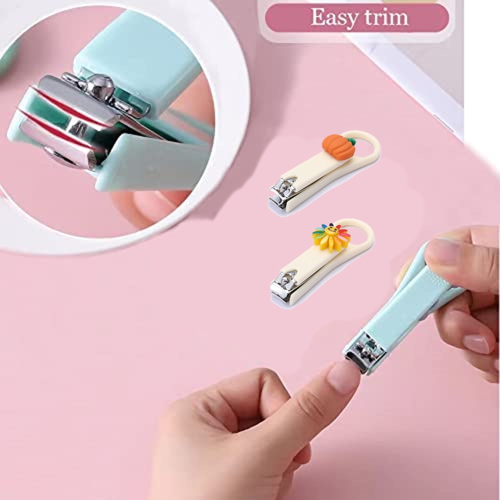 2Pcs Fingernail Clipper,Very Sharp and Cute Nail Clippers,Suitable for Adults and Children style 1 V1189-WXFWAL-20260319-00372