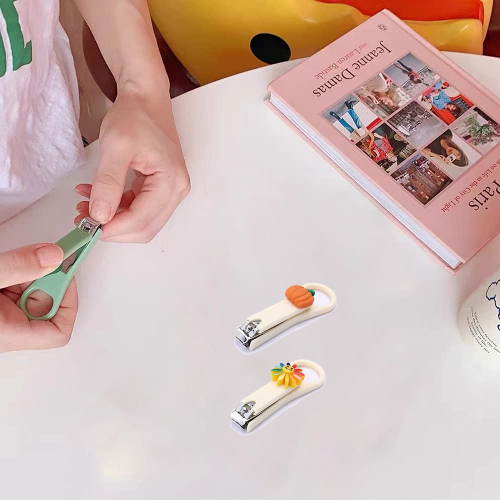 2Pcs Fingernail Clipper,Very Sharp and Cute Nail Clippers,Suitable for Adults and Children style 1 V1189-WXFWAL-20260319-00372