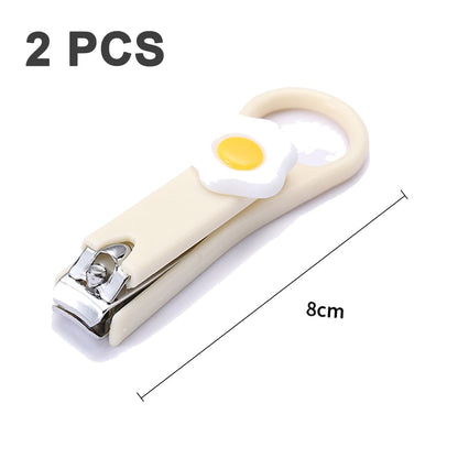 2Pcs Fingernail Clipper,Very Sharp and Cute Nail Clippers,Suitable for Adults and Children style 2 V1189-WXFWAL-20260319-00373