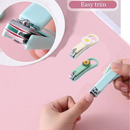 2Pcs Fingernail Clipper,Very Sharp and Cute Nail Clippers,Suitable for Adults and Children style 2 V1189-WXFWAL-20260319-00373