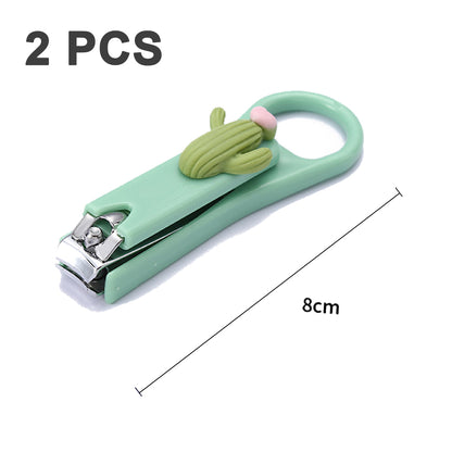 2Pcs Fingernail Clipper,Very Sharp and Cute Nail Clippers,Suitable for Adults and Children style 7 V1189-WXFWAL-20260319-00374