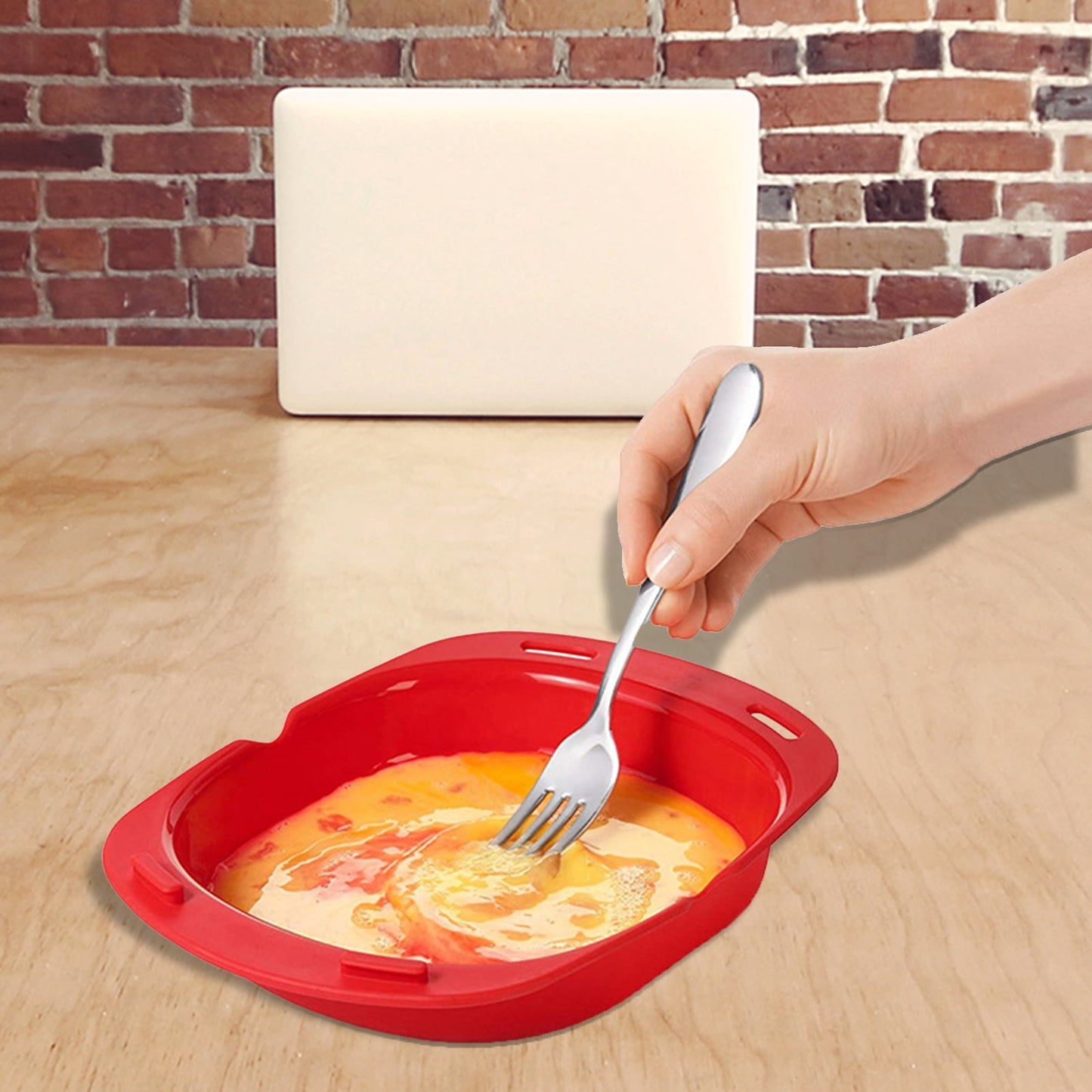 Travelwant Silicone Omelette Maker Microwave Oven Non Stick Omelette Maker Egg Roll Baking Plate Pan Omelette V1189-WXFWAL-20260319-00377