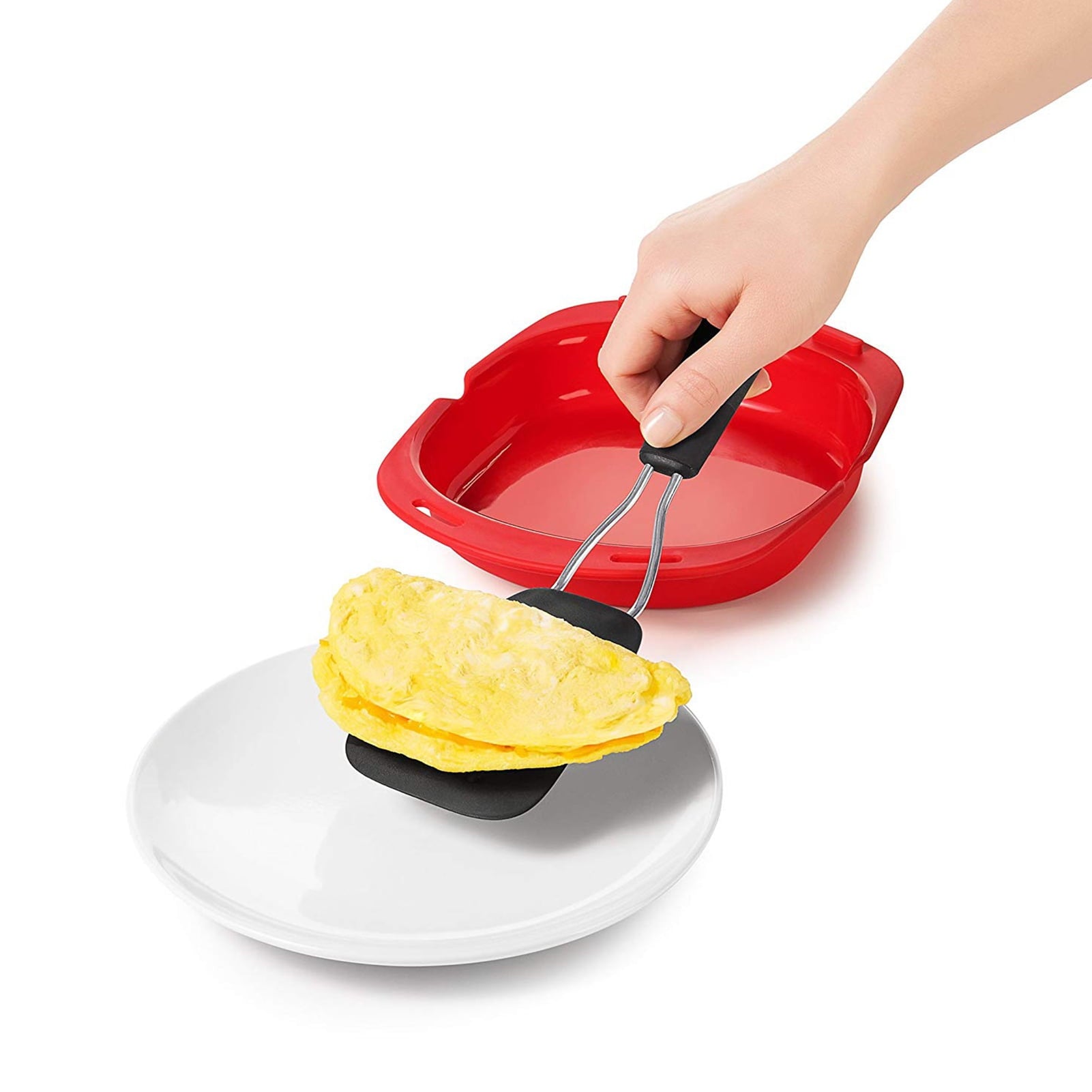 Travelwant Silicone Omelette Maker Microwave Oven Non Stick Omelette Maker Egg Roll Baking Plate Pan Omelette V1189-WXFWAL-20260319-00377