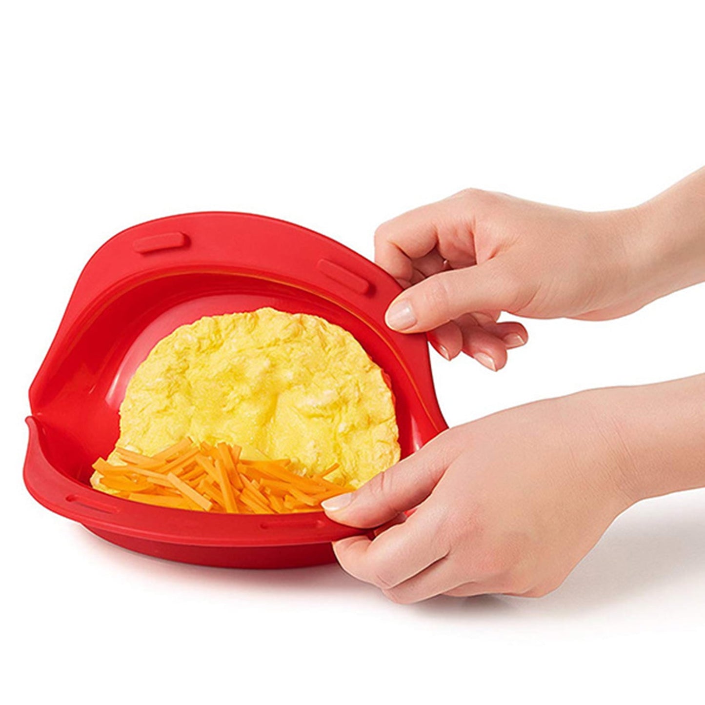 Travelwant Silicone Omelette Maker Microwave Oven Non Stick Omelette Maker Egg Roll Baking Plate Pan Omelette V1189-WXFWAL-20260319-00377