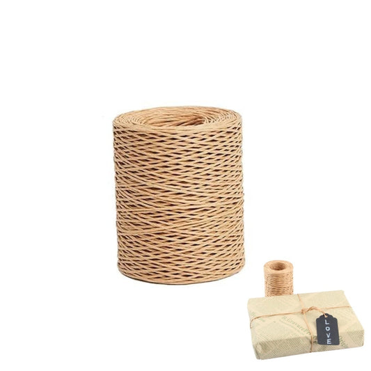 1Roll Floral Vine Bind Wire,164FT Portable Bind Wire Twine for Wreath,QZS Brown Floral Wrapping Supplies for V1189-WXFWAL-20260319-00388