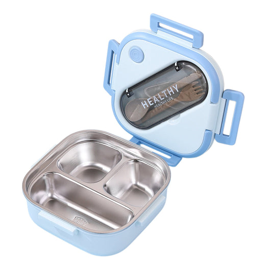 Aespoir Lunch Box, Toddler Lunch Box, Leak-Proof, Four-Sided Clasp for School,Camping,Travel, 7.5x7.5x3 In V1189-WXFWAL-20260319-00408