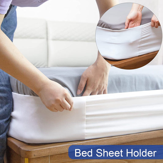 harmtty Bed Sheet Holder Elastic Non-slip Time Saving Fully-encased Design Sheet Fixing 360 Degree Surround V1189-WXFWAL-20260319-00418