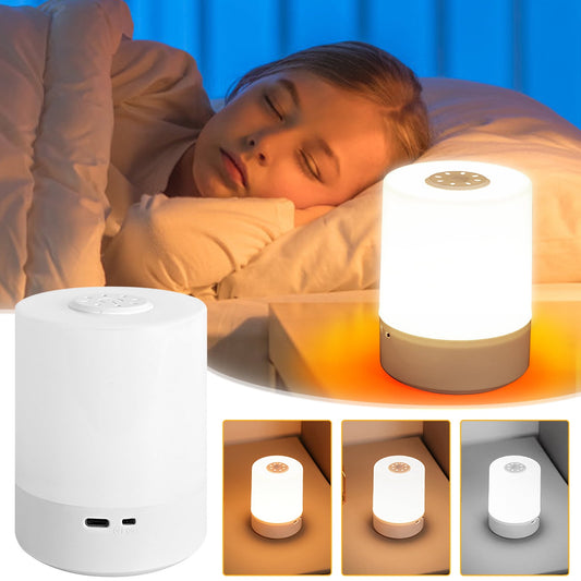 Touch Bedside Table Lamp for Bedroom,Dimmable Tap Sensor Night Lamp,Portable Baby Nursery Light for V1189-WXFWAL-20260319-00421