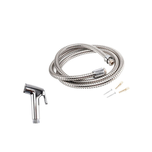 Handheld Bidet Sprayer Set,47.24inch Stainless Steel Hose with ABS Nozzle - Hygienic Muslim Toilet Shower for V1189-WXFWAL-20260319-00423
