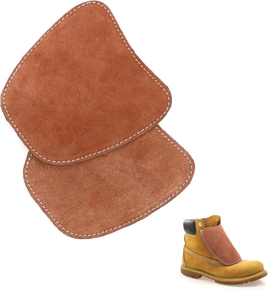 XLLHXF Leather Boot Covers for Welding - Heat Resistant Welding Boot Lace Covers, Portable Welder Shoe Cover V1189-WXFWAL-20260319-00442