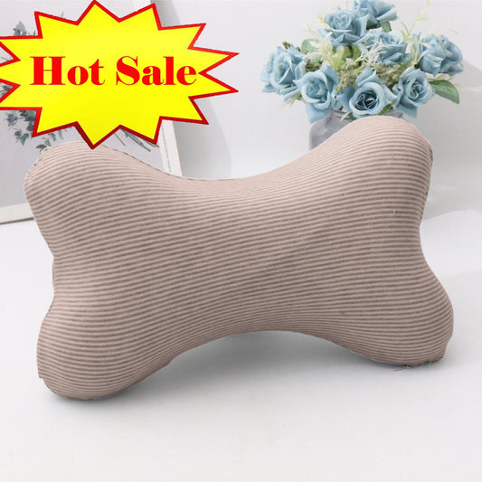 Clearance! Upgraded Dog Bone Shaped Travel Neck Pillows with Washable Removable Cover Memory Foam Car Bus V1189-WXFWAL-20260319-00478