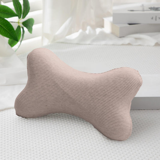 Clearance! Upgraded Dog Bone Shaped Travel Neck Pillows with Washable Removable Cover Memory Foam Car Bus V1189-WXFWAL-20260319-00478