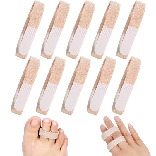 Hook and Loop Finger Wrap,Tutuviw 10 Pcs Washable and Reusable Buddy Straps for Fingers,Buddy Tape Finger V1189-WXFWAL-20260319-00495