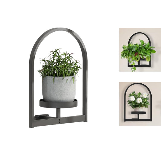 Metal Hanging Flower Holder,QZS Wall Plant Holders,Premium Picture Frame Flower Stand,Portable Indoor Plant V1189-WXFWAL-20260319-00529