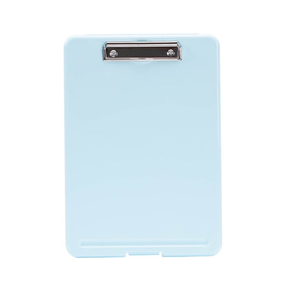Clipboard with Storage File Box, Foldable A4 Large Capacity Clip Boards Folder, Plastic Clipboard with Pen V1189-WXFWAL-20260319-00533