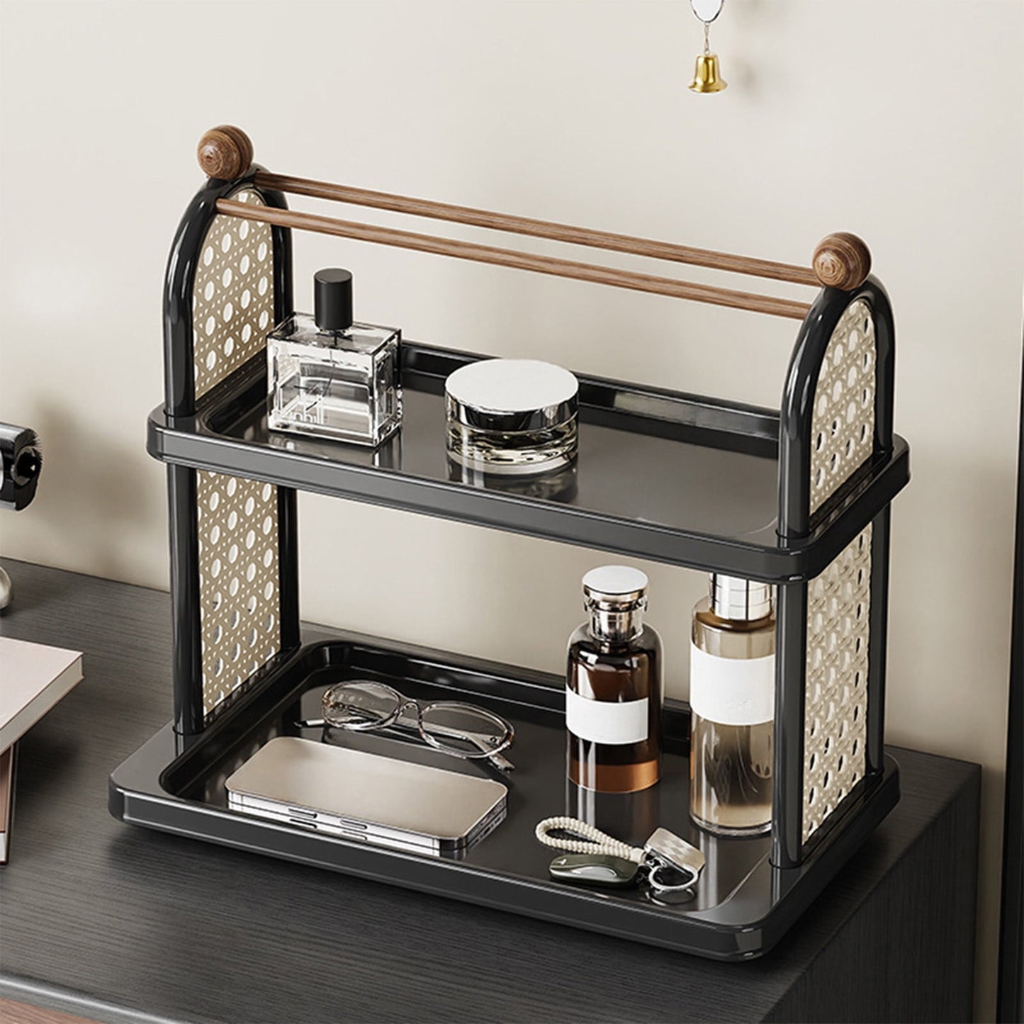 Tea Water Rack, Multi-Functional Storage Rack, Multi Layer Cup Storage Rack, Multi-function Rack Desktop V1189-WXFWAL-20260319-00549