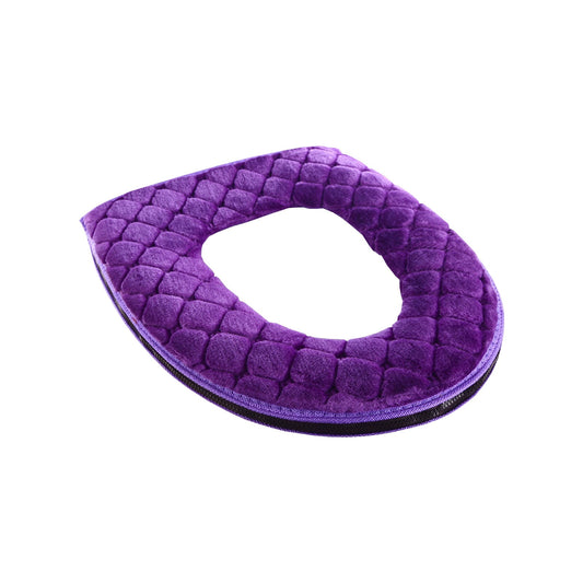 Winter Heated Plush Toilet Seat, Soft Toilet Seat Cushion, Washable and Comfortable Toilet Seat Cover Pads, V1189-WXFWAL-20260319-00551