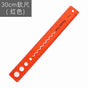 30cm/12inch Flexible Ruler, Rubber Plastic Ruler, Foldable Ruler Folding Soft Plastic Ruler, Shatterproof V1189-WXFWAL-20260319-00556