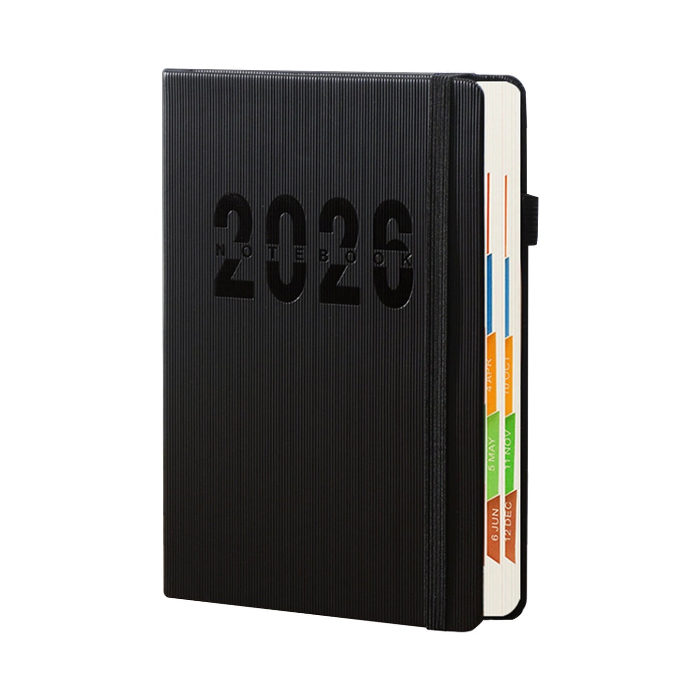 2026 Weekly Planner Notebook, Daily Planner Hardcover Calendar with Tabs and Pen Strap, 200 Pages Journaling V1189-WXFWAL-20260319-00567