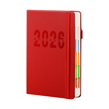 2026 Weekly Planner Notebook, Daily Planner Hardcover Calendar with Tabs and Pen Strap, 200 Pages Journaling V1189-WXFWAL-20260319-00573