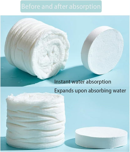QZS Thicker Compressed Towel Tablets,Disposable Compressed Bath Towel,Portable Compressed Coin Tissue for V1189-WXFWAL-20260319-00585