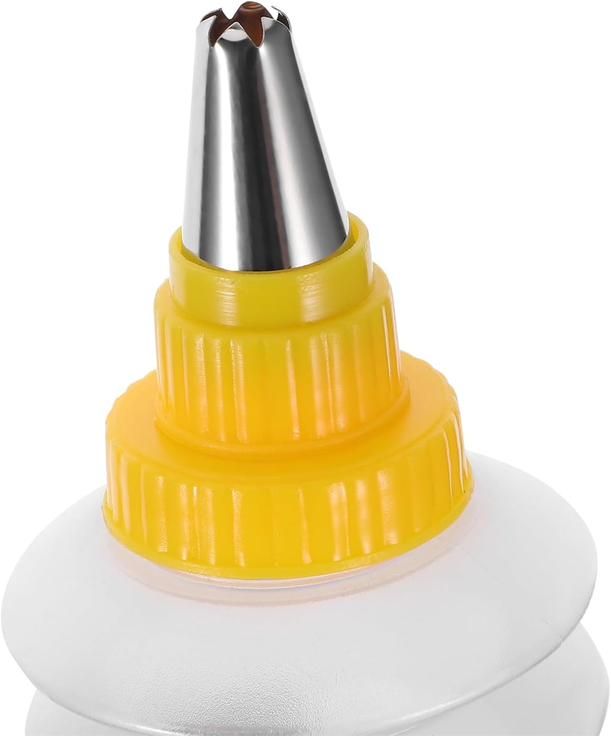 Tutuviw 6Pcs Cookie Decorating Squeeze Bottles for Icing,Icing Bottles with Stainless Steel Piping V1189-WXFWAL-20260319-00593