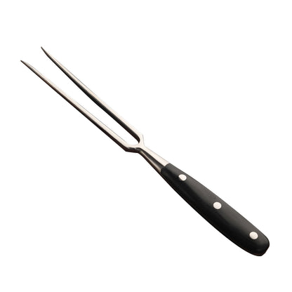 Stainless Steel Carving Fork with Redwood Handle, 11.8" Barbecue Fork Cutting Fork, Grilling Tools Meat Fork V1189-WXFWAL-20260319-00599