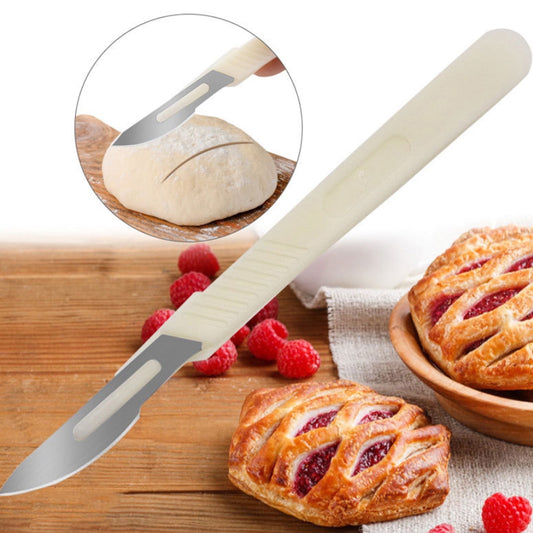 Bread Lame Dough Scoring Tool, Hand Crafted Sourdough Scorer Knife, Razor Blade Cutter Slashing Tool for V1189-WXFWAL-20260319-00604