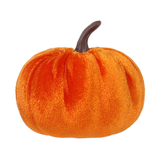 Artificial Pumpkins Decoration, Fake Faux Velvet Foam Fabric Pumpkins Ornaments, Mini Pumpkins Toy Fall V1189-WXFWAL-20260319-00605