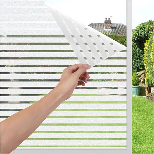 Tutuviw Privacy Window Film Frosted Glass Window Film 17.5 x 78.7 in No Glue Window Static Cling Glass Door V1189-WXFWAL-20260319-00610