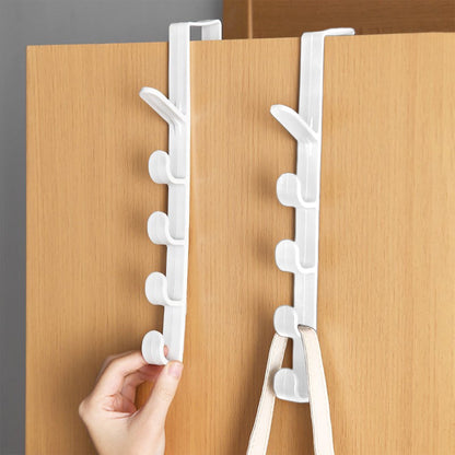 5 Layers Over the Door Hook, Hanging Clothes Rack, Organizer Rack, Hanger Backpack Handbag Door Hook, Hat V1189-WXFWAL-20260319-00612