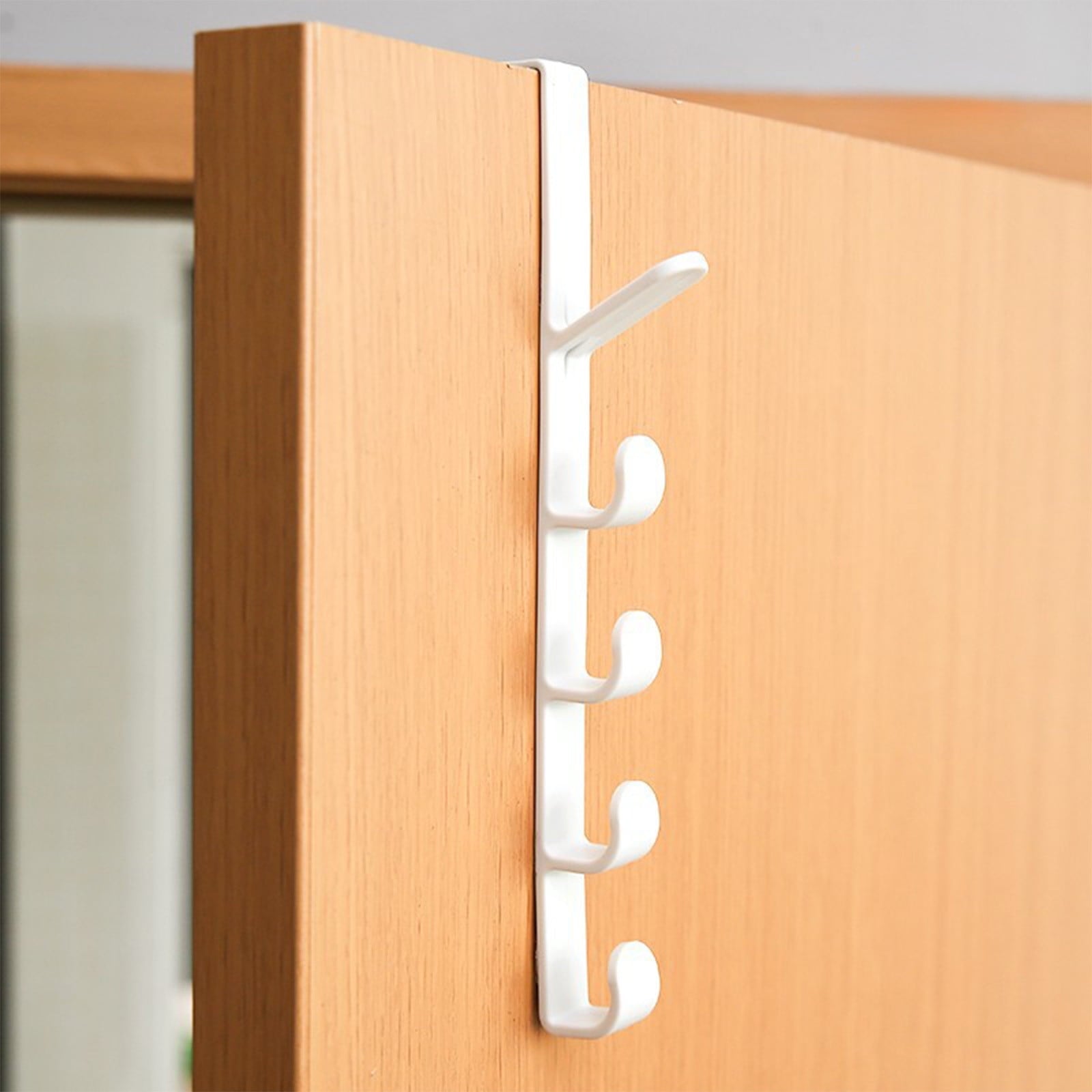 5 Layers Over the Door Hook, Hanging Clothes Rack, Organizer Rack, Hanger Backpack Handbag Door Hook, Hat V1189-WXFWAL-20260319-00612